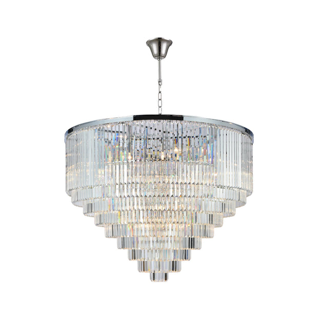 Odeon (Oasis) Chandelier- Large 9 Layer - Clear Finish - W:130cm