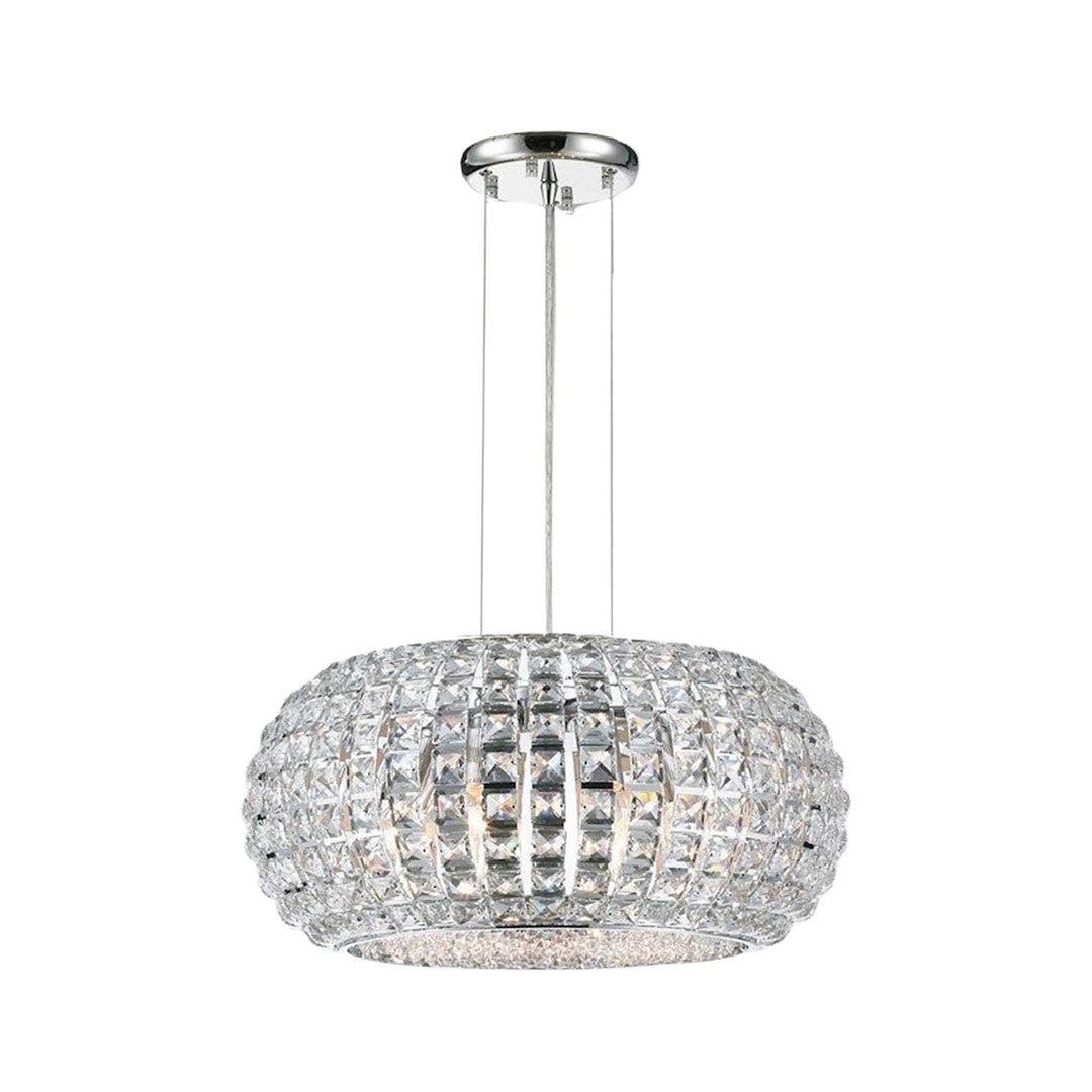 Infinity Pendant Lamp - Clear Crystal - W:45 H:24cm - Designer Chandelier Australia
