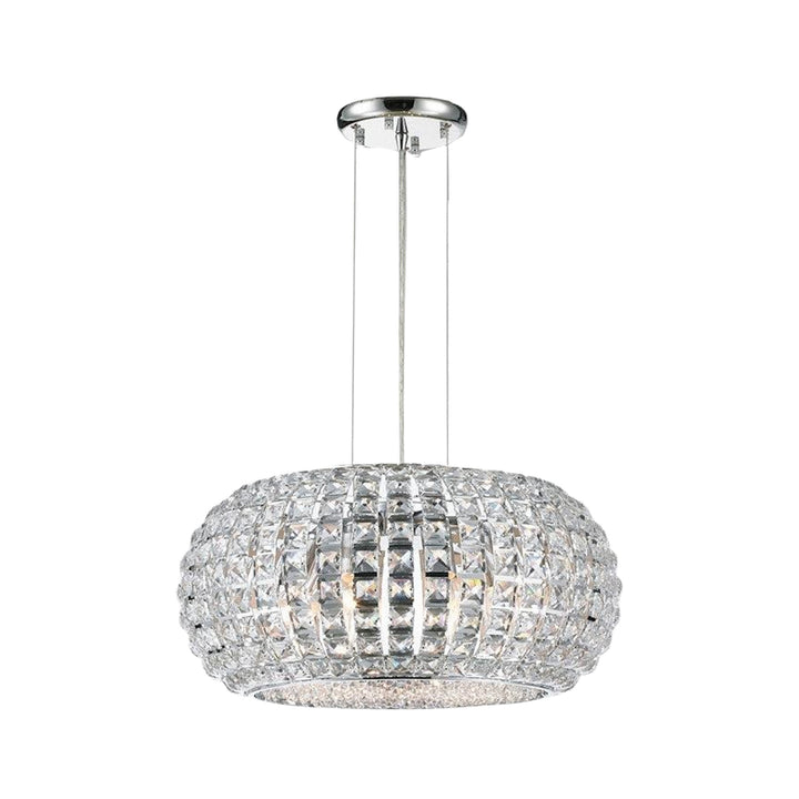 Infinity Pendant Lamp - Clear Crystal - W:45 H:24cm - Designer Chandelier Australia