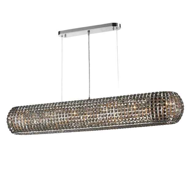 Infinity Bar Light - Smoke Crystal - W:120 H:18cm