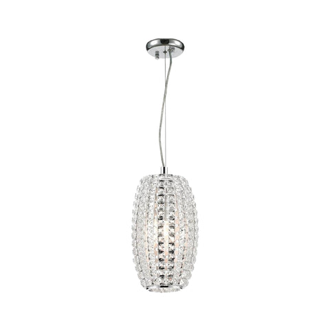 Infinity Pendant Lamp - Clear Crystal - W:14 H:25cm