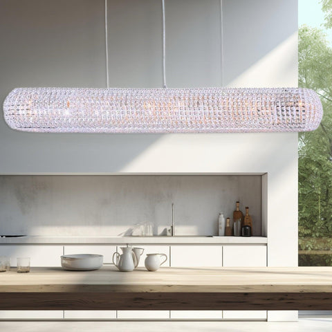 Infinity Bar Light - Clear Crystal - W:150 H:18cm