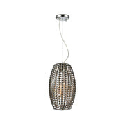 Infinity Pendant Lamp - Smoke Crystal - W:20 H:38cm