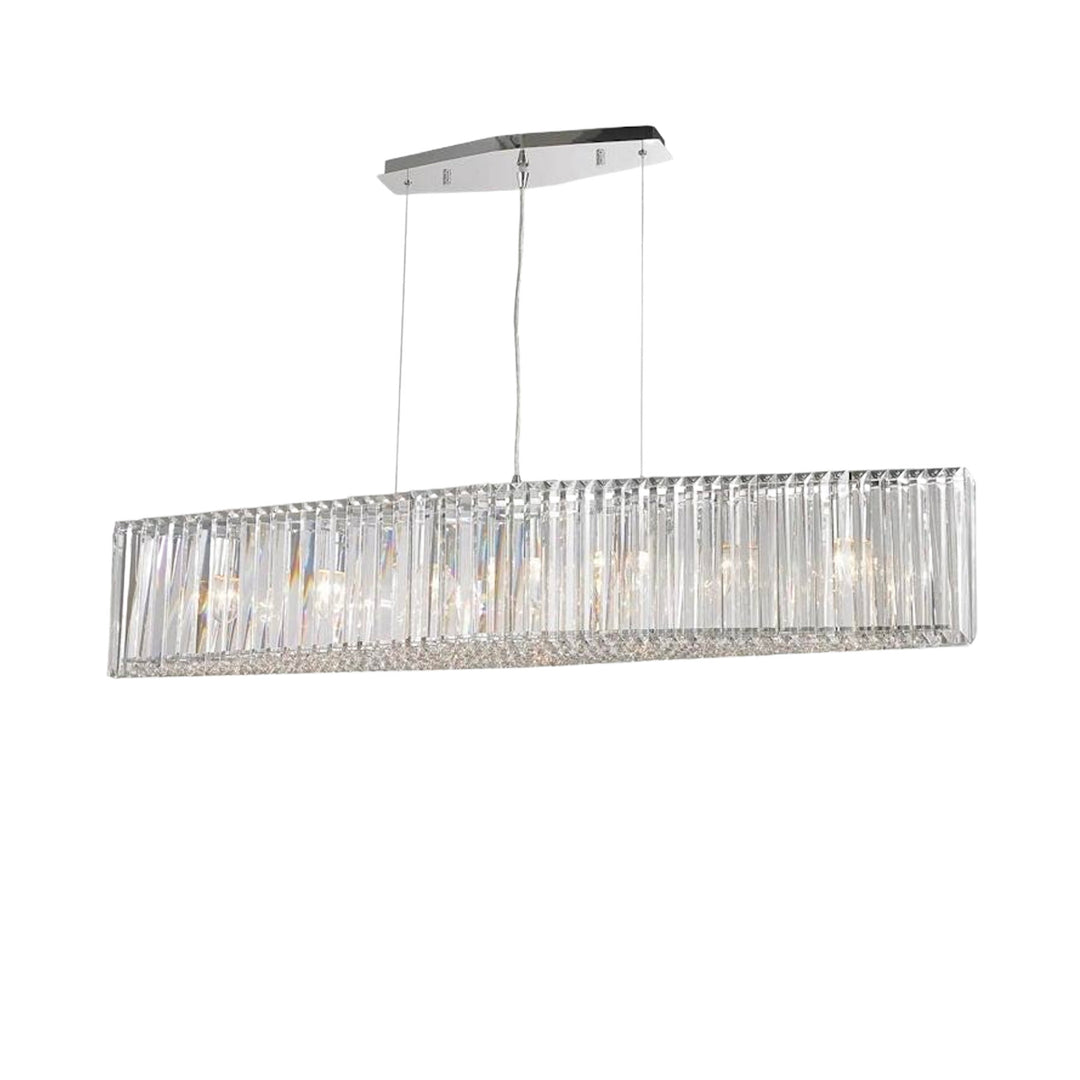 Crystocia - Modular GEO Bar Light - 120cm - Chrome