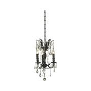 3 Arm Californian - Dark Bronze Chandelier