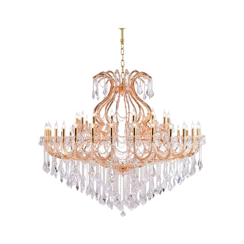 Maria Theresa Crystal Chandelier 48 Light- GOLD