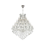 Maria Theresa Crystal Chandelier Grande 48 Light - CHROME