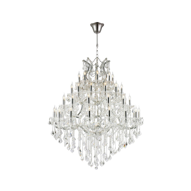 Maria Theresa Crystal Chandelier Grande 48 Light - CHROME