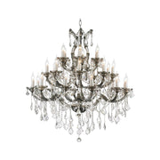 Maria Theresa Crystal Chandelier Grande 28 Light - Smoke