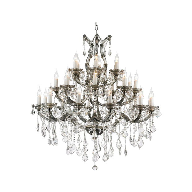 Maria Theresa Crystal Chandelier Grande 28 Light - Smoke