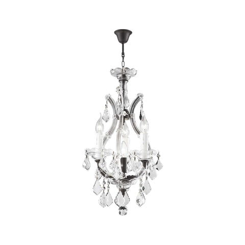 Rustic chandelier shop with crystals