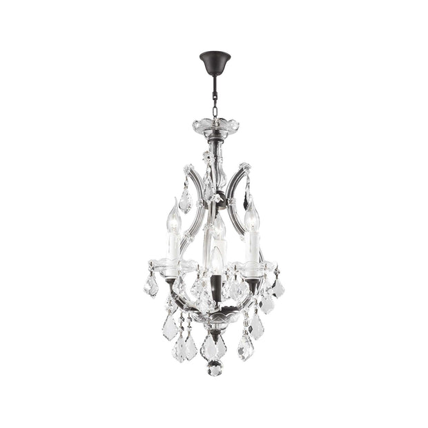 Maria Theresa Basket Crystal Chandelier - RUSTIC