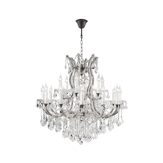 Maria Theresa Crystal Chandelier Grande 19 Light - RUSTIC