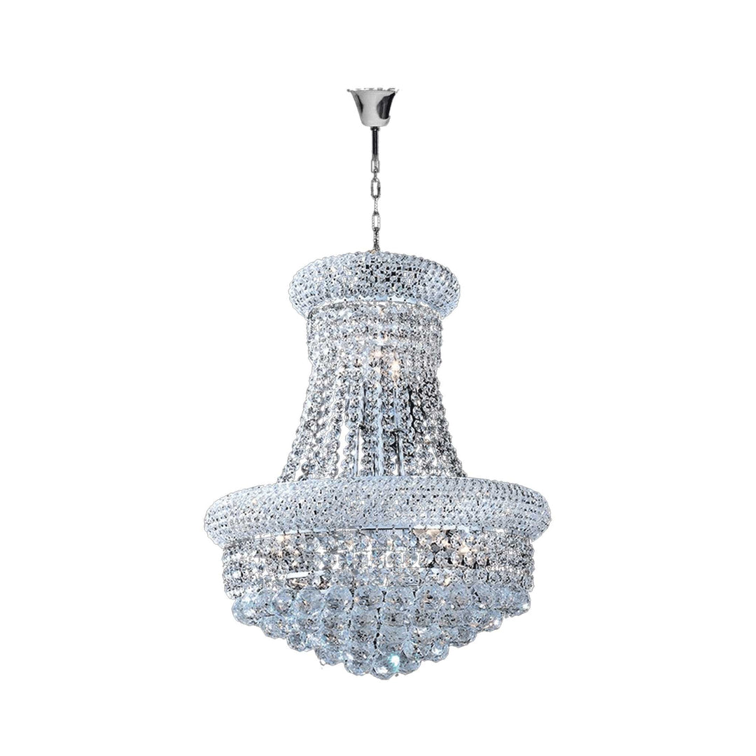 Royal Empress Basket Chandelier - CHROME - W:40cm - Designer Chandelier Australia