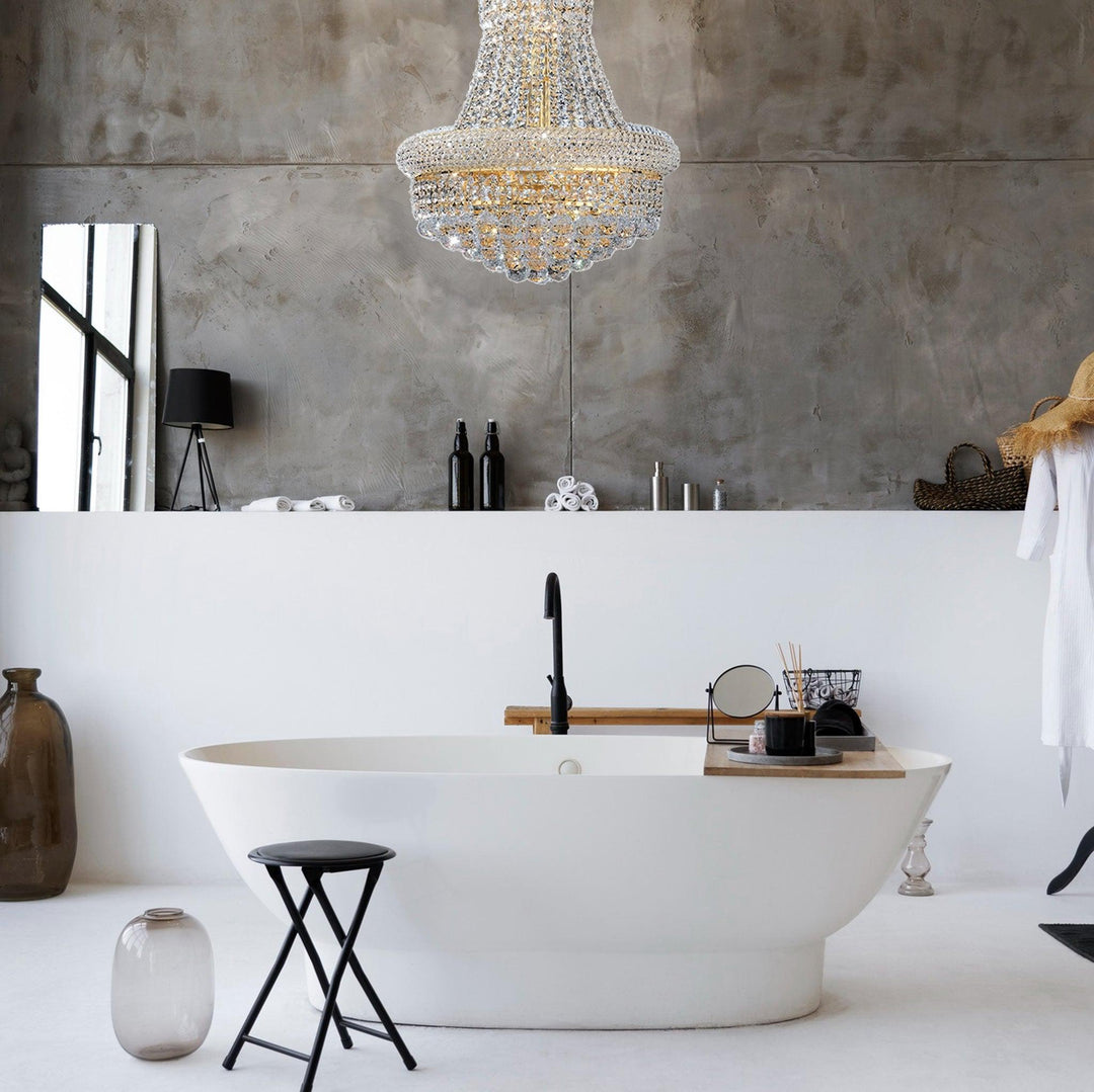 Royal Empress Basket Chandelier - GOLD - W:40cm - Designer Chandelier Australia