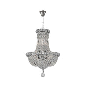 Empress Crystal Basket Chandelier - CHROME - 5 Light