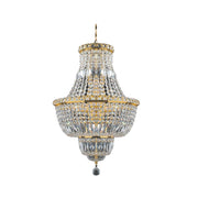 Empress Crystal Basket Chandelier - GOLD 12 Light