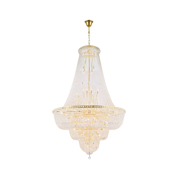 Empress Crystal Basket Chandelier - GOLD - Lights: 76