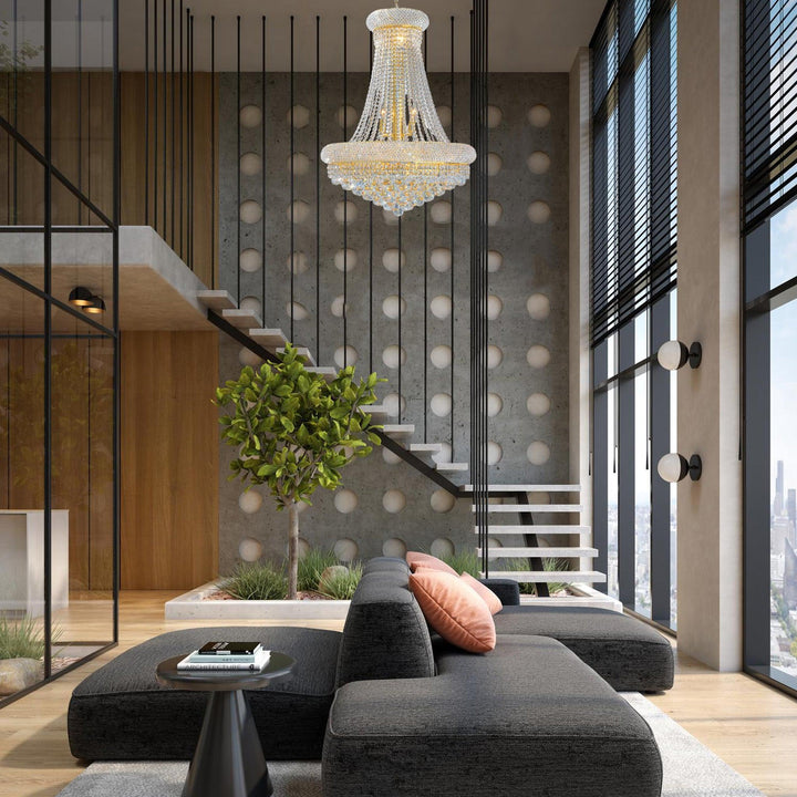 Royal Empress Basket Chandelier - GOLD - W:60cm - Designer Chandelier Australia