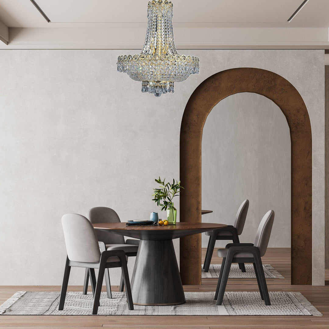 Empire Basket Chandelier - GOLD - 8 Light - Designer Chandelier Australia