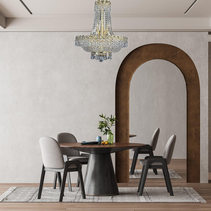 Empire Basket Chandelier - GOLD - 8 Light - Designer Chandelier Australia