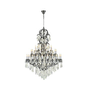 Maria Theresa Crystal Chandelier Royal 48 Light - Smoke Finish