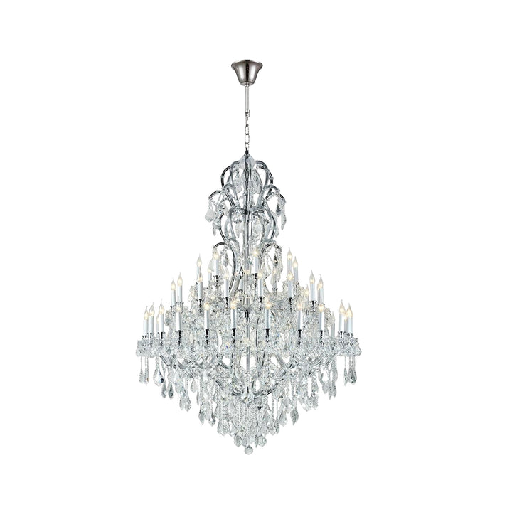 Maria Theresa Crystal Chandelier Royal 48 Light - CHROME - Designer Chandelier Australia