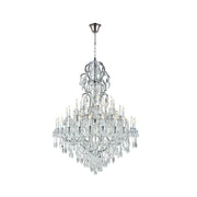 Maria Theresa Crystal Chandelier Royal 48 Light - CHROME