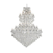 Maria Theresa Crystal Chandelier Grande 84 Light- CHROME
