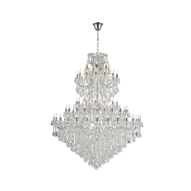 Maria Theresa Crystal Chandelier Grande 84 Light- CHROME