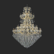 Maria Theresa Crystal Chandelier Grande 84 Light- GOLD