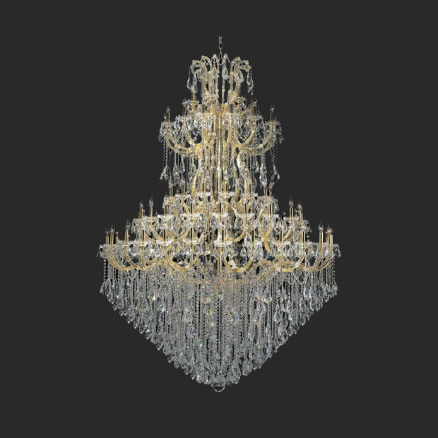 Maria Theresa Crystal Chandelier Grande 84 Light- GOLD