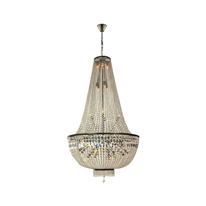 French Basket Chandelier - Antique Bronze - 100cm by 180cm - Designer Chandelier Australia