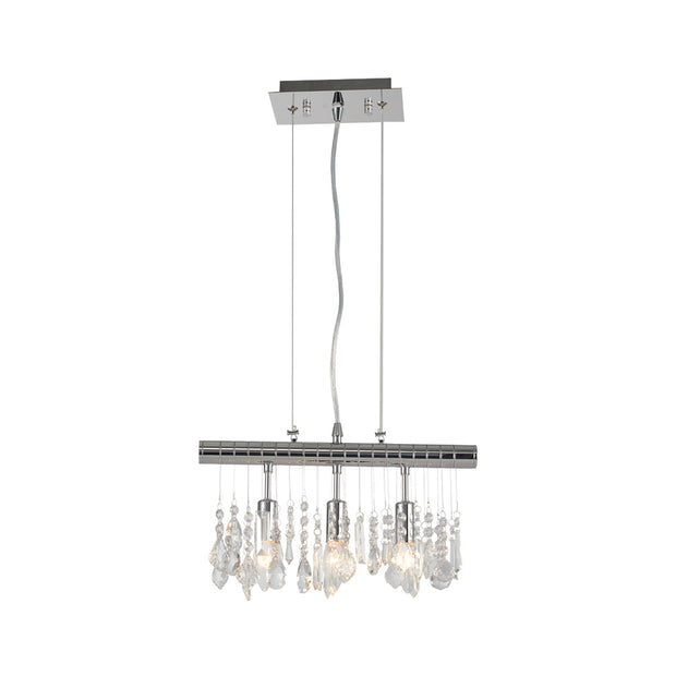 Trinity Modern Crystal Bar Light - W:40cm