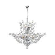 Willow Contemporary Leaf Chandelier - W:70