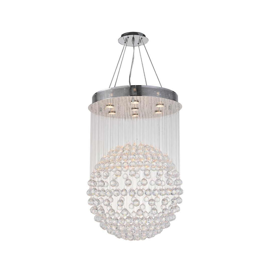 Full Ball LED Crystal Chandelier - Width:60 Height:90cm - Designer Chandelier Australia