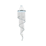 Contemporary Spiral LED Chandelier - W:70cm H:240cm