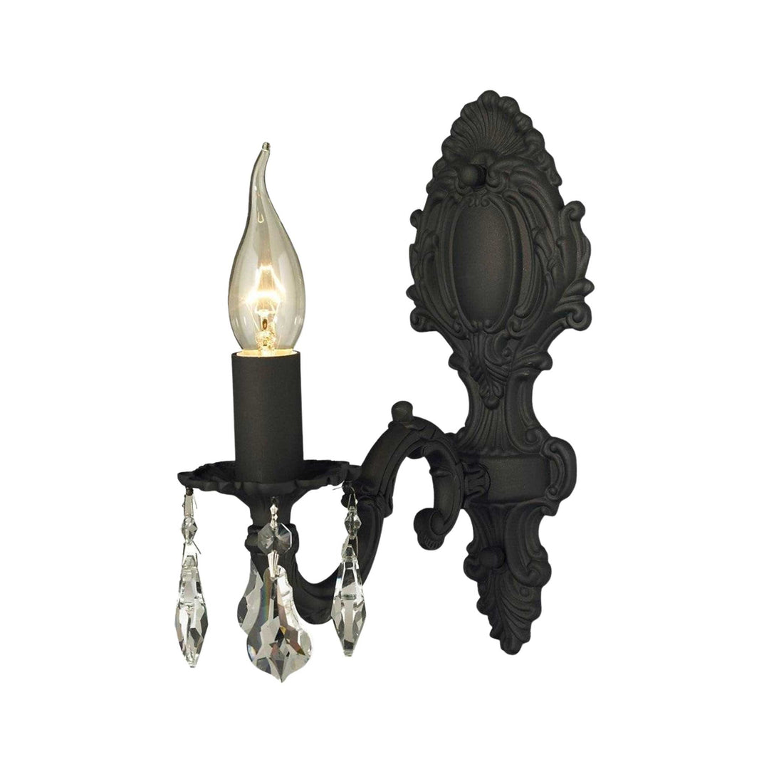 Single Arm Californian Wall Sconce - Dark Bronze - Designer Chandelier Australia