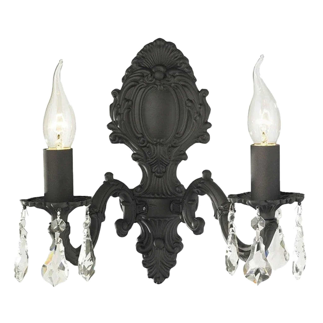 Double Arm Californian Wall Sconce - Dark Bronze - Designer Chandelier Australia