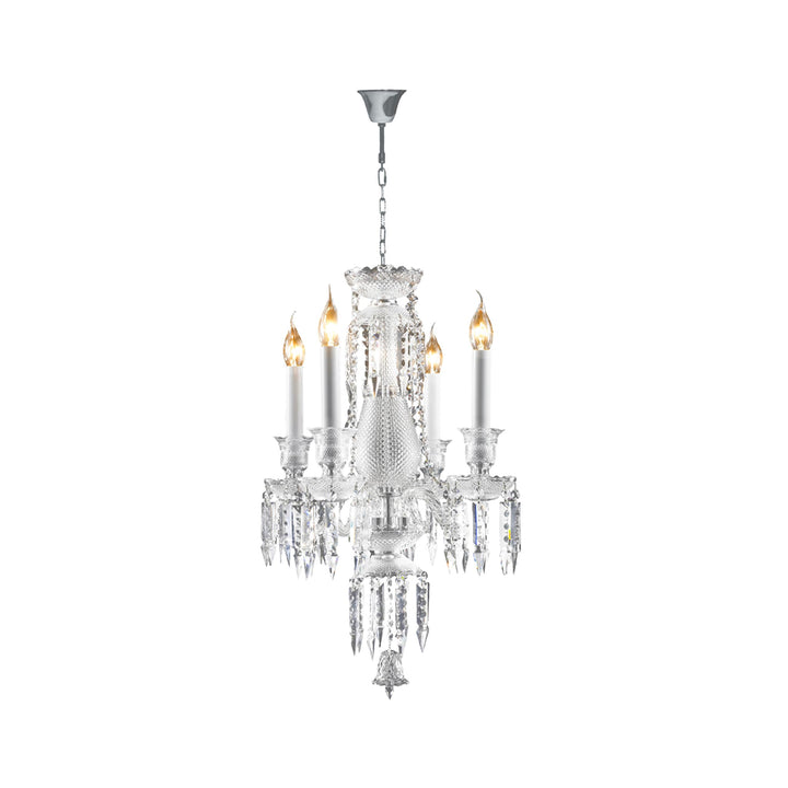 Buckingham Chandelier - 4 ARM - Chrome - Designer Chandelier Australia