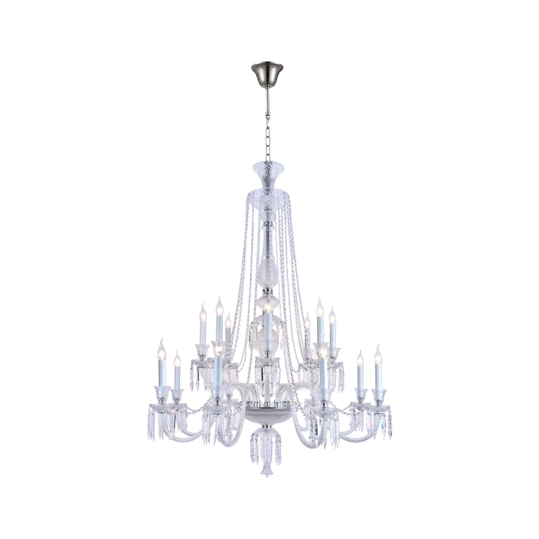 Buckingham Chandelier - 16 ARM (As Supplied to the Bachelor) - Chrome - Designer Chandelier Australia