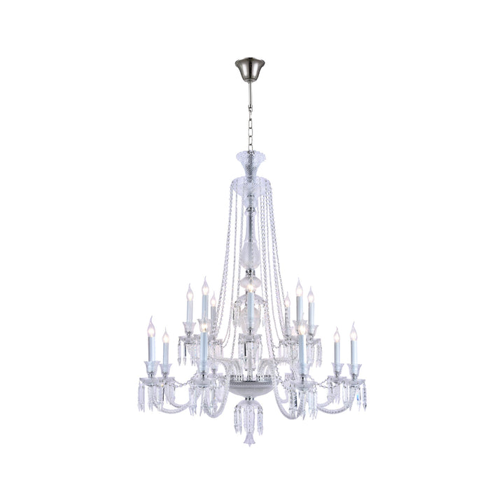 Buckingham Chandelier - 16 ARM (As Supplied to the Bachelor) - Chrome - Designer Chandelier Australia