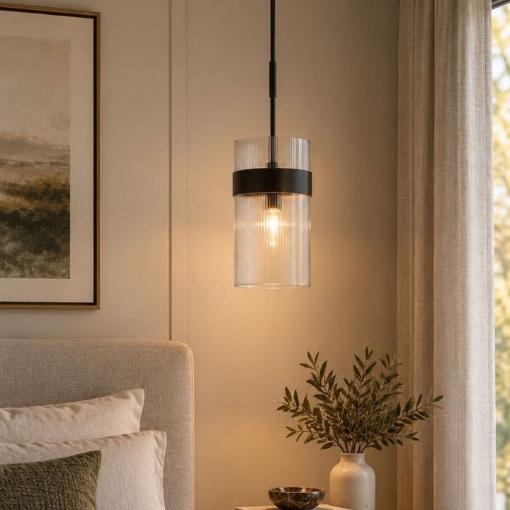 Provincial Collection - Single Light - Rod Suspension - Warm Bronze