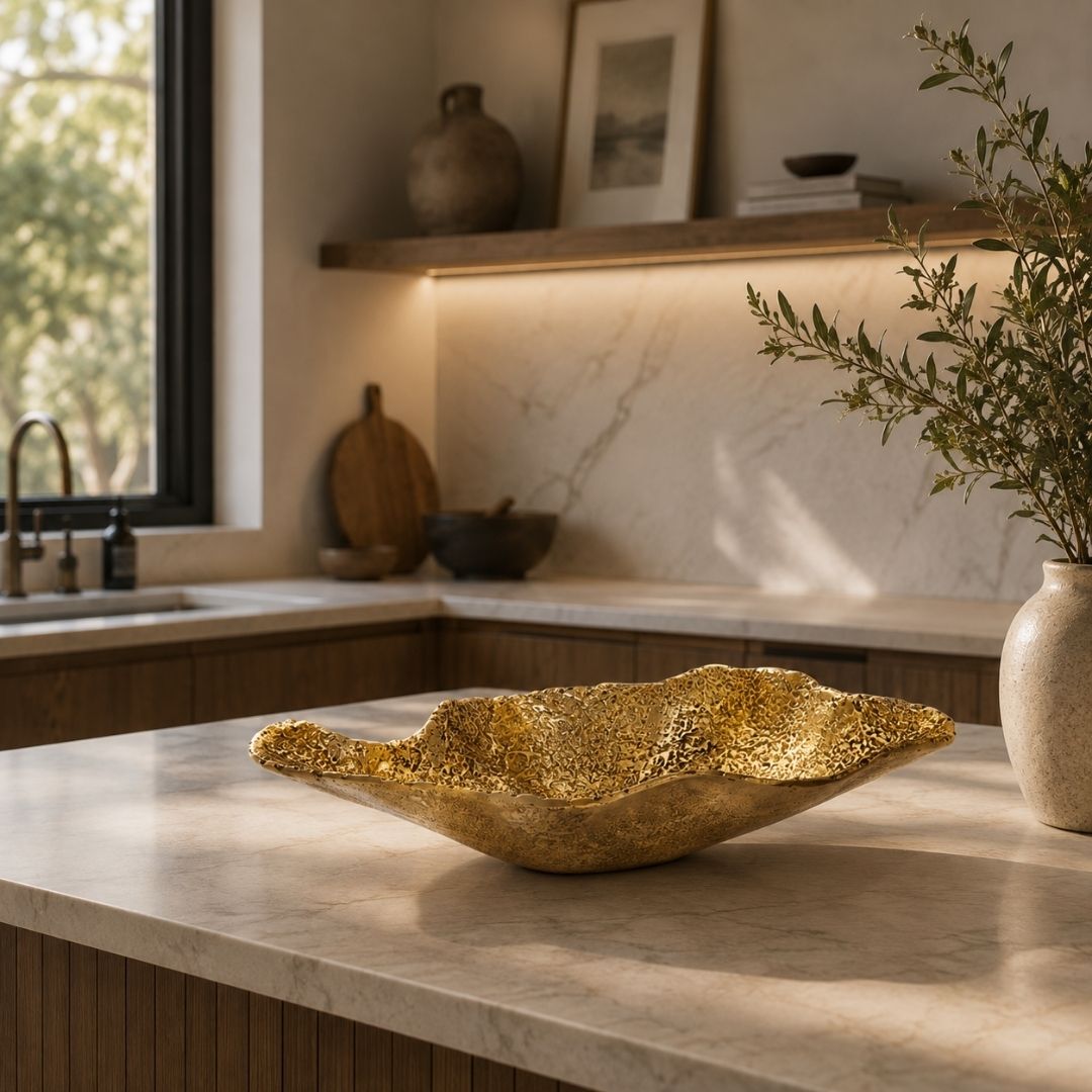 Decor Homer Bowl Gold