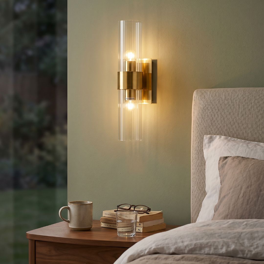 Provincial Collection Wall Sconce - Brass Finish - H:42cm