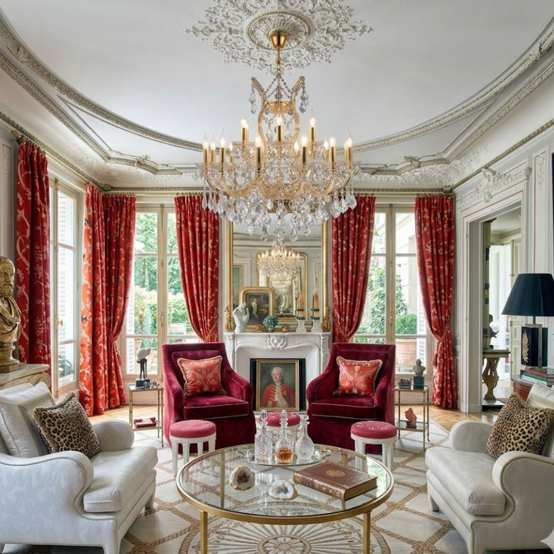 Maria Theresa Crystal Chandelier Grande 19 Light - Gold