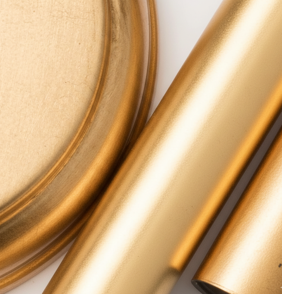 Collier Collection - 8 Lights Chandelier - Gold Leaf - Designer Chandelier Australia