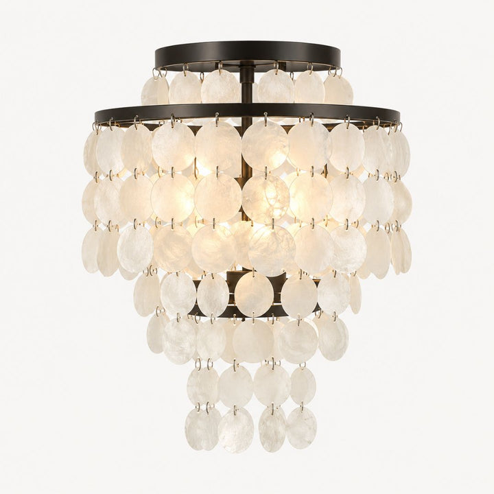 Gigi Collection - 3 Light Flush Mount - Dark Bronze
