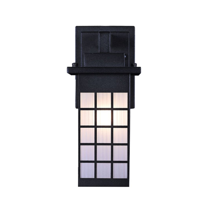 After Dark Collection - Grid - Outdoor Wall Light