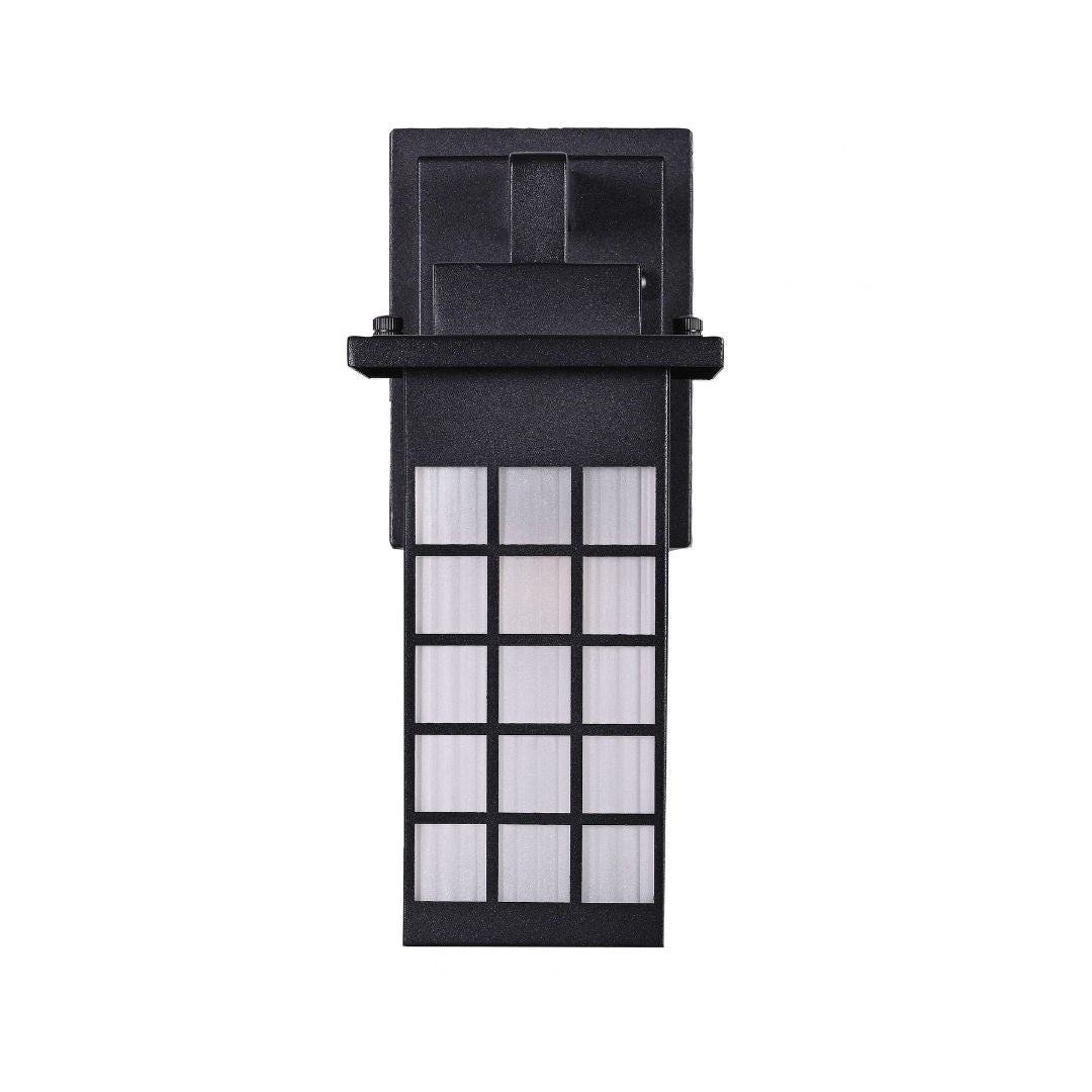 After Dark Collection - Grid - Outdoor Wall Light